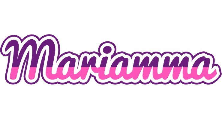 Mariamma cheerful logo