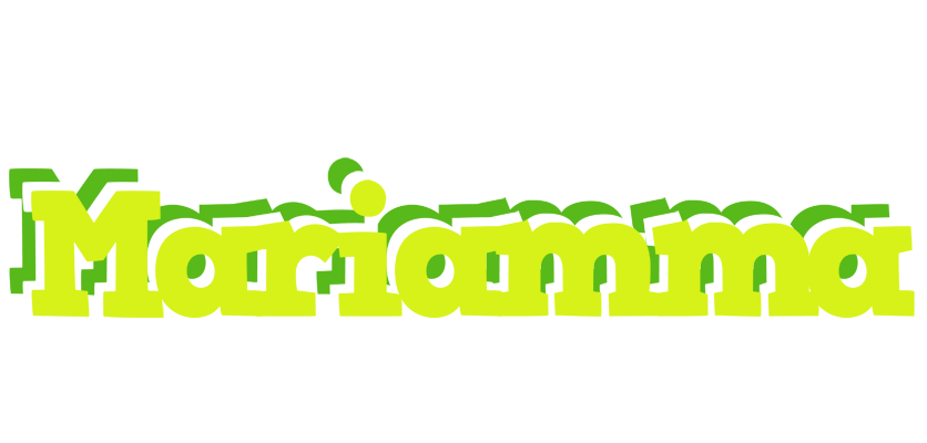 Mariamma citrus logo