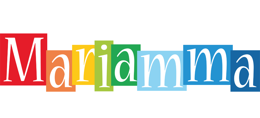 Mariamma colors logo