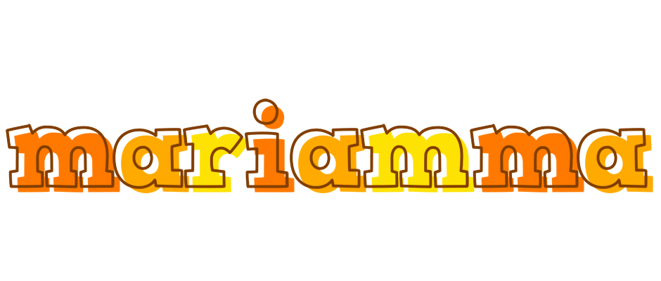 Mariamma desert logo