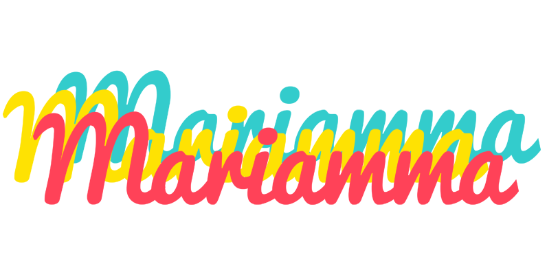 Mariamma disco logo