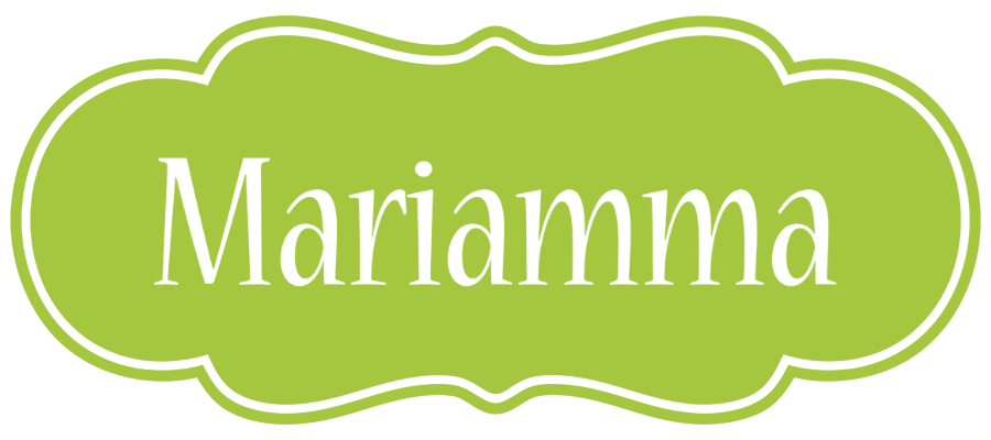 Mariamma family logo