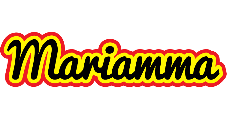 Mariamma flaming logo