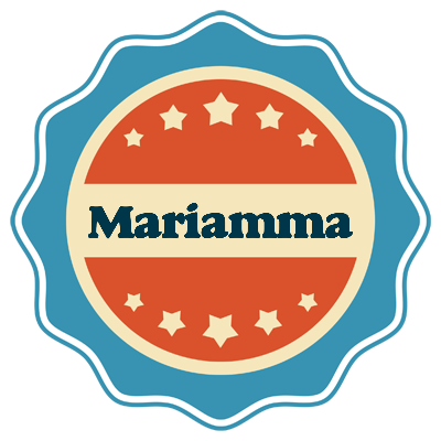 Mariamma labels logo