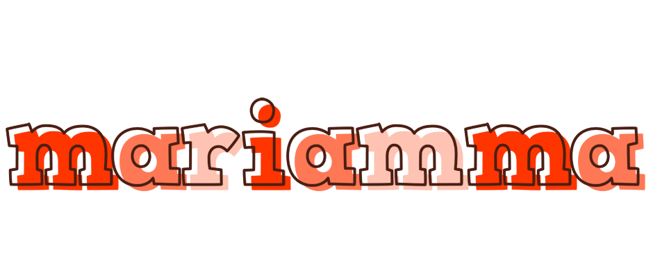 Mariamma paint logo