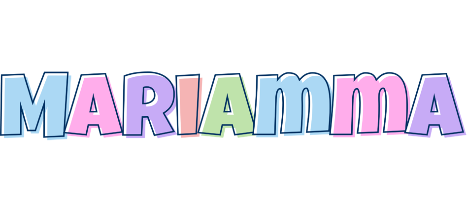 Mariamma pastel logo