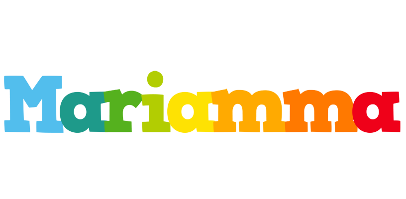 Mariamma rainbows logo