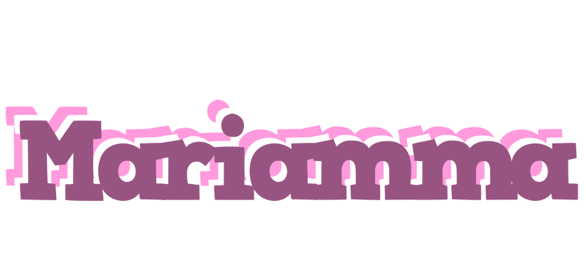 Mariamma relaxing logo