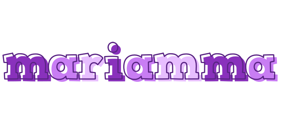 Mariamma sensual logo