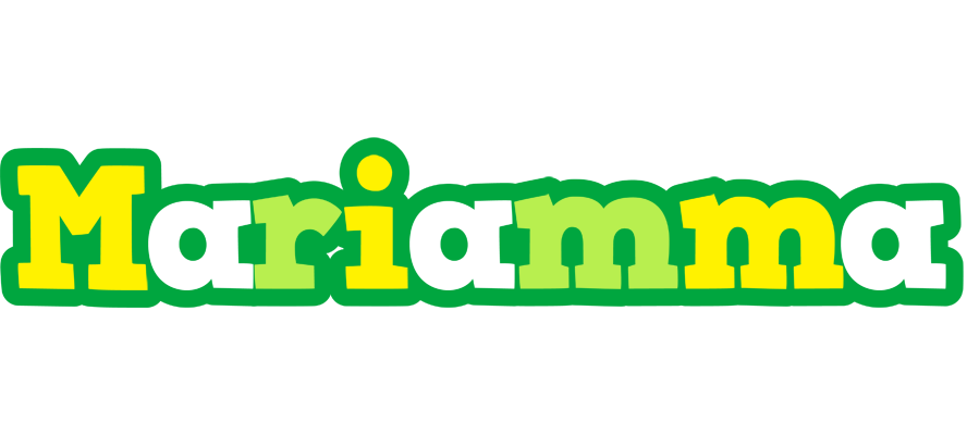 Mariamma soccer logo