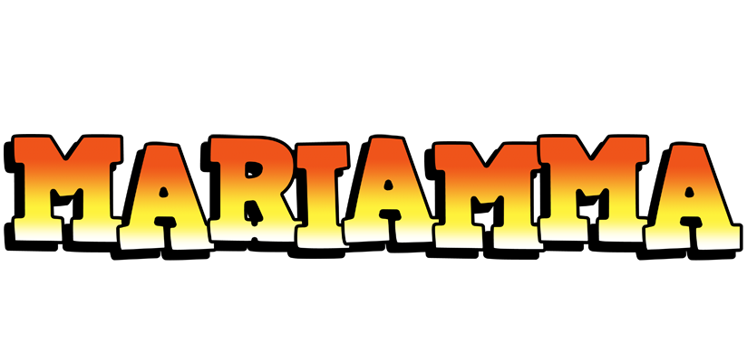 Mariamma sunset logo
