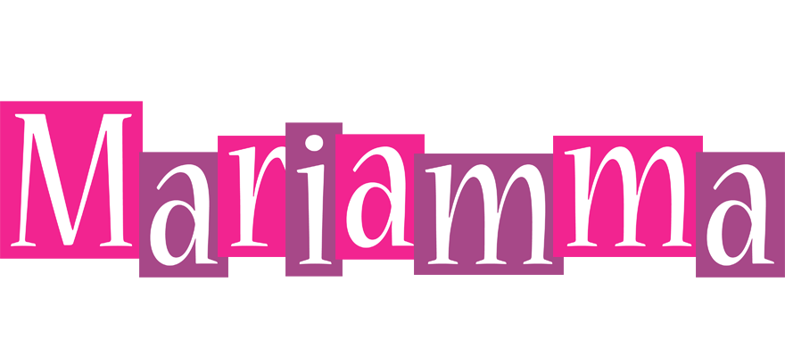 Mariamma whine logo