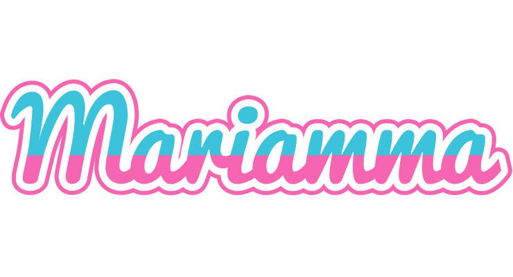 Mariamma woman logo