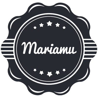 Mariamu badge logo