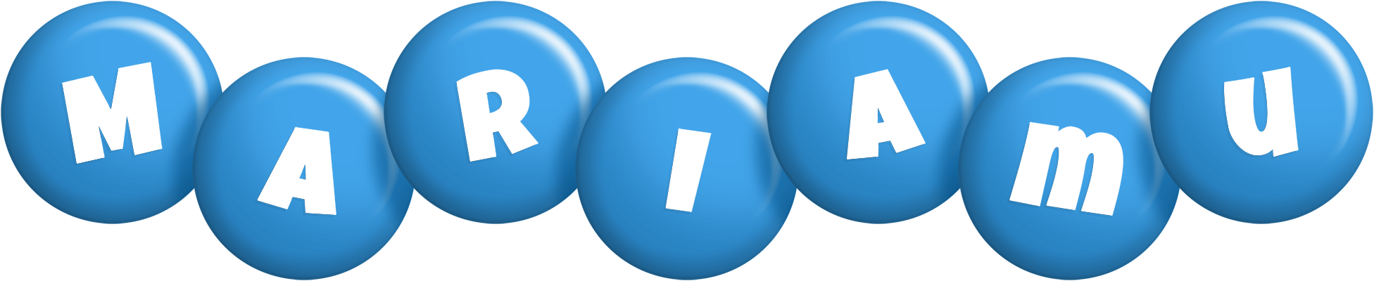Mariamu candy-blue logo