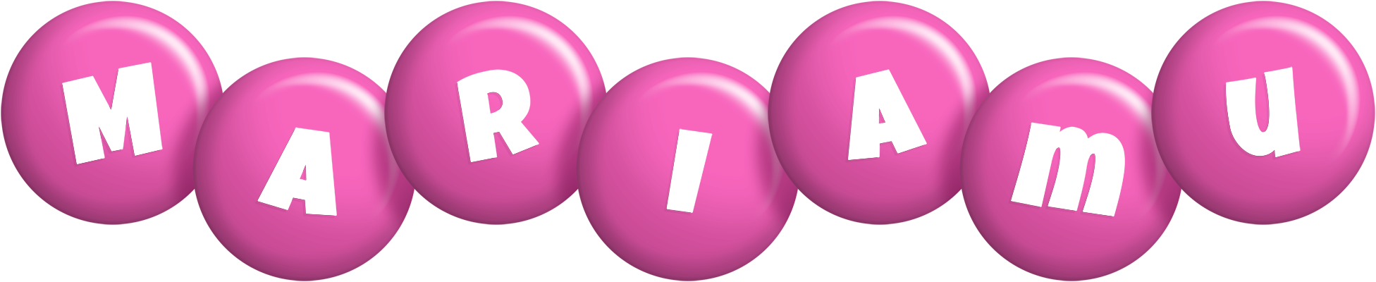 Mariamu candy-pink logo