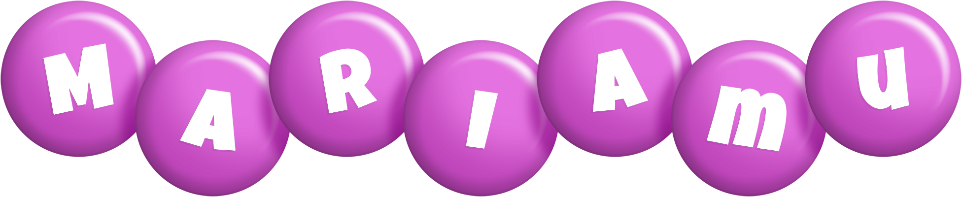 Mariamu candy-purple logo