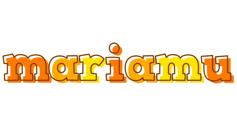 Mariamu desert logo