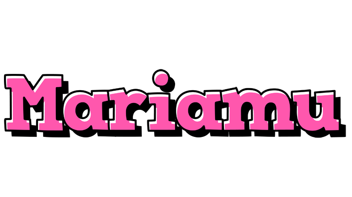 Mariamu girlish logo