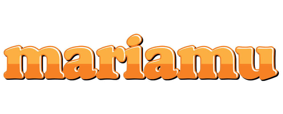 Mariamu orange logo
