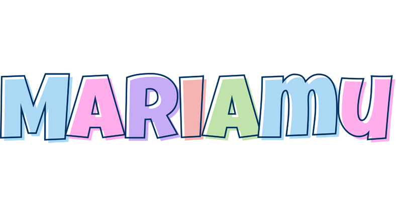 Mariamu pastel logo