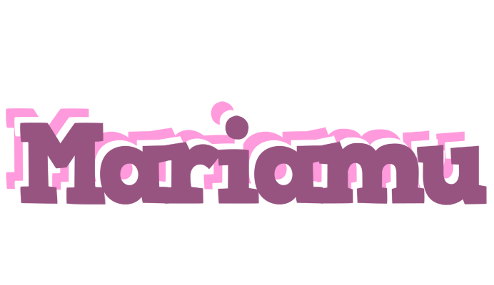 Mariamu relaxing logo