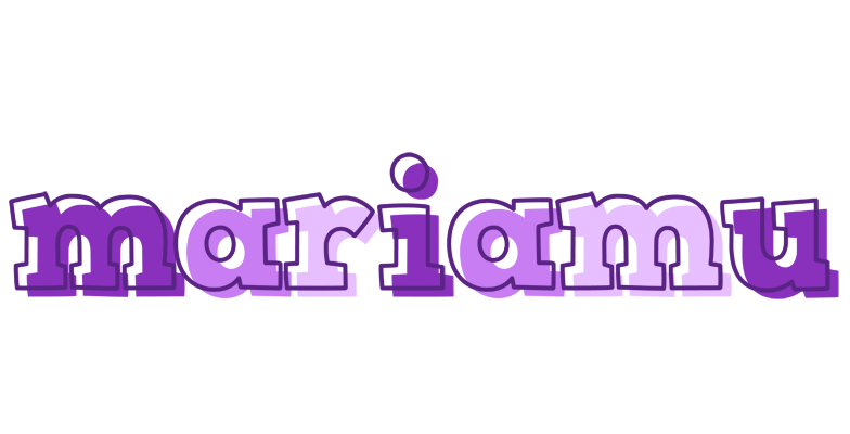 Mariamu sensual logo