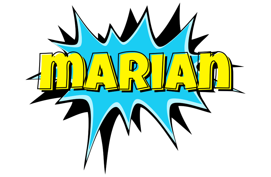 Marian amazing logo