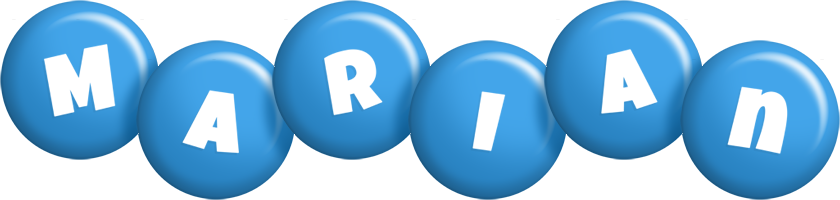Marian candy-blue logo