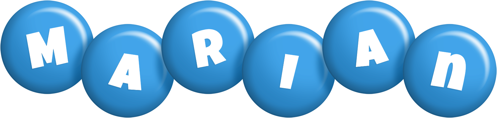 Marian candy-blue logo