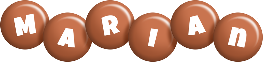 Marian candy-brown logo