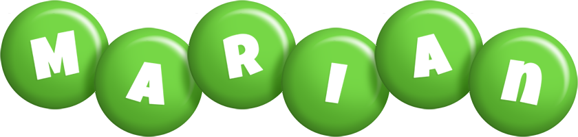 Marian candy-green logo