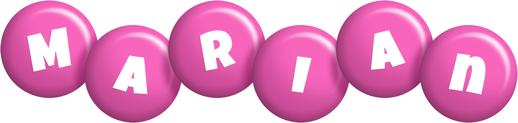 Marian candy-pink logo