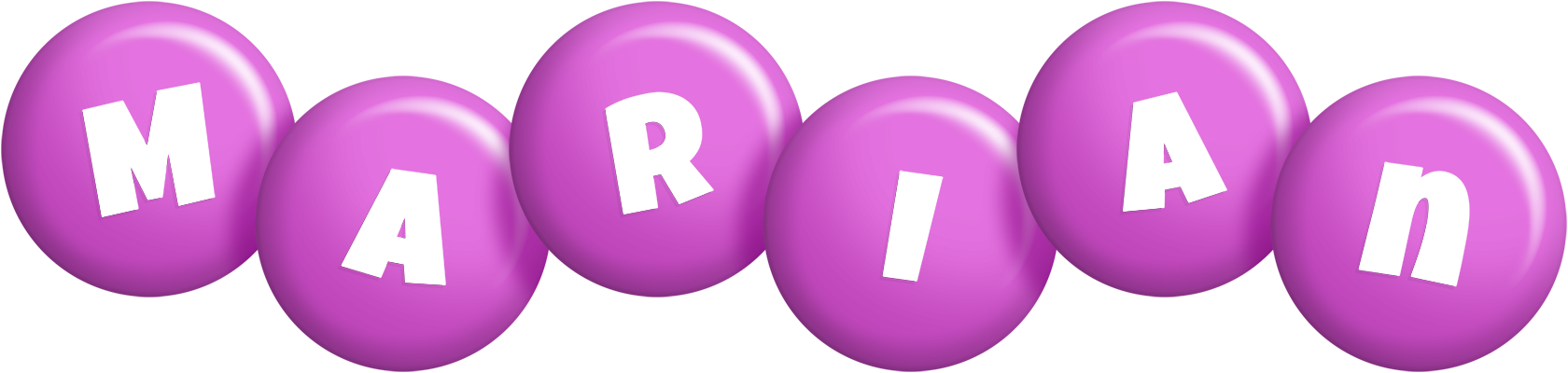 Marian candy-purple logo
