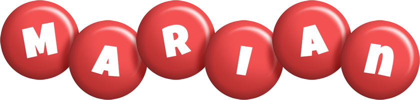 Marian candy-red logo