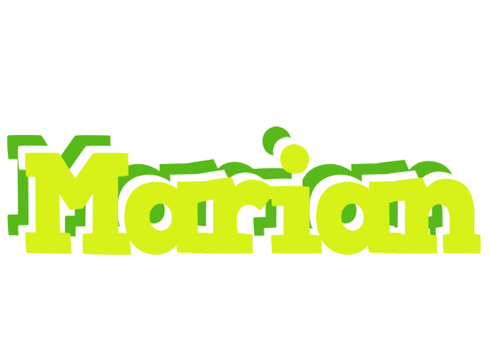 Marian citrus logo