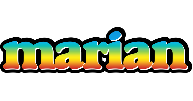 Marian color logo