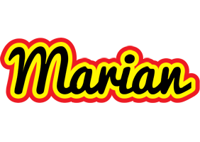 Marian flaming logo