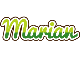 Marian golfing logo