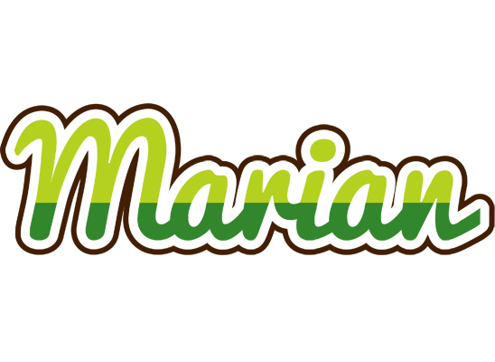 Marian golfing logo