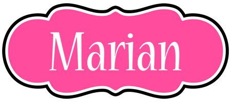 Marian invitation logo