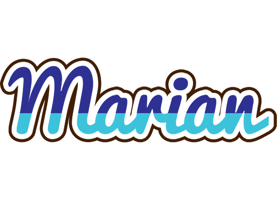 Marian raining logo
