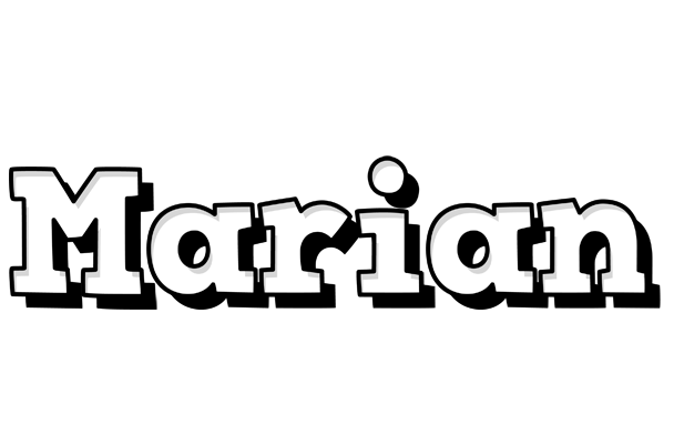 Marian snowing logo