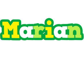 Marian soccer logo