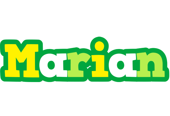Marian soccer logo