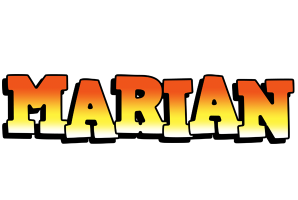 Marian sunset logo