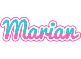 Marian woman logo