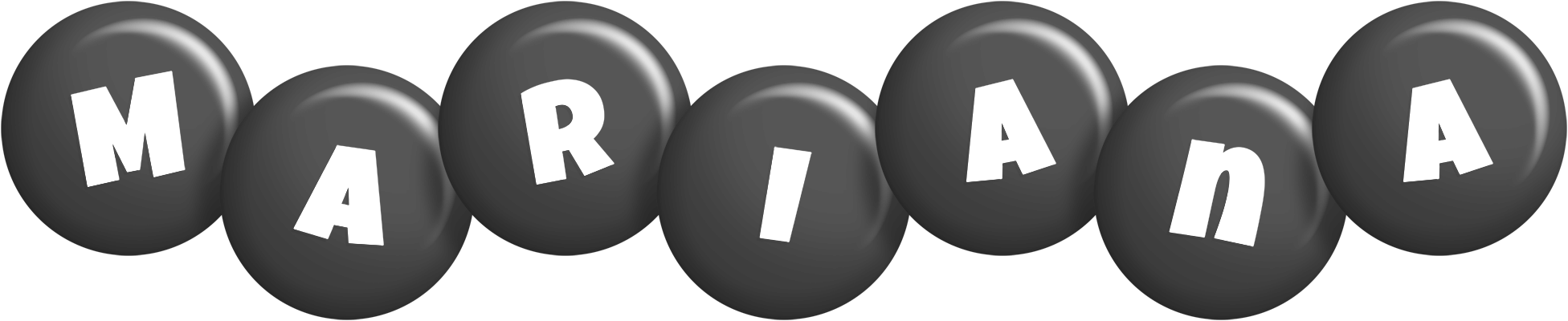 Mariana candy-black logo