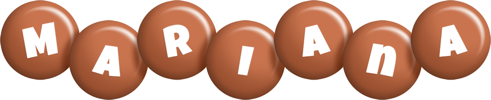 Mariana candy-brown logo