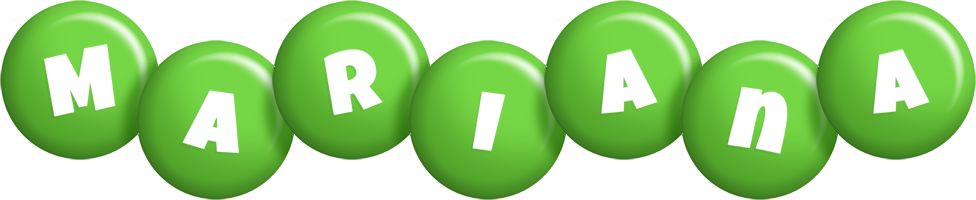 Mariana candy-green logo